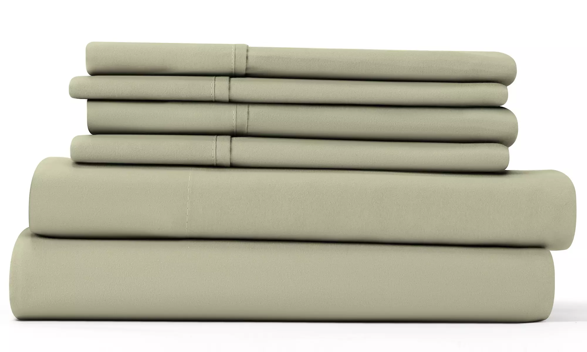 Merit Linens 6-Piece Luxury Wrinkle Free Hotel Bed Sheet Set