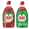 Image 2: Multipack Fairy Liquid 320ml - Original, Lemon, Pomegranate & Grapefruit