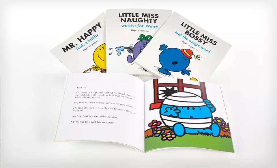 $19.99 for a 12-Book Little Miss and Mr. Men Set ($83.88 List Price). Free Shipping. - Second Medium