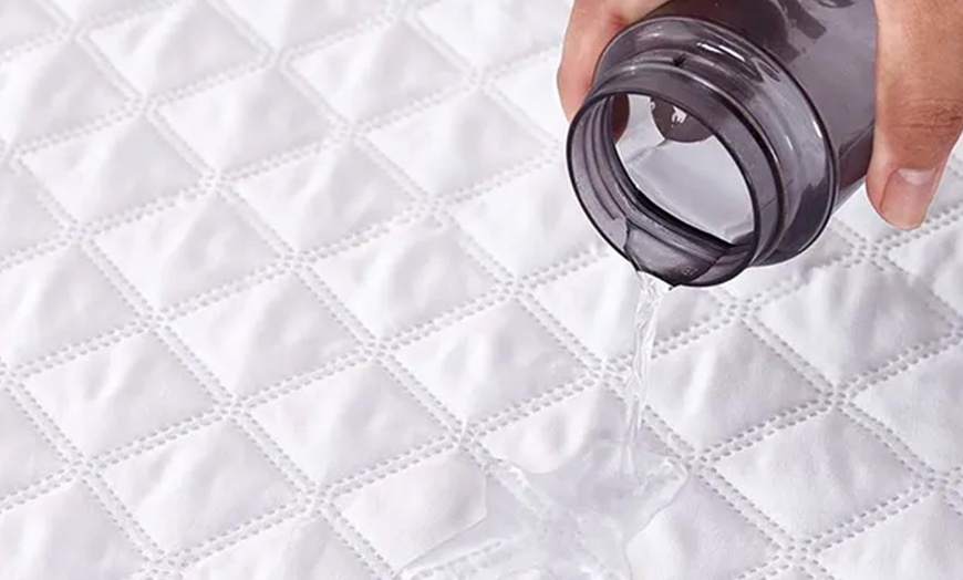 Image 3: Waterdichte, gewatteerde matrasbeschermer