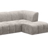 Image 3: Lena 3 Seater Fabric Sofa