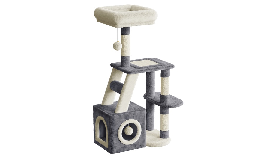 Image 5: Meerlaagse grijze kattenboom