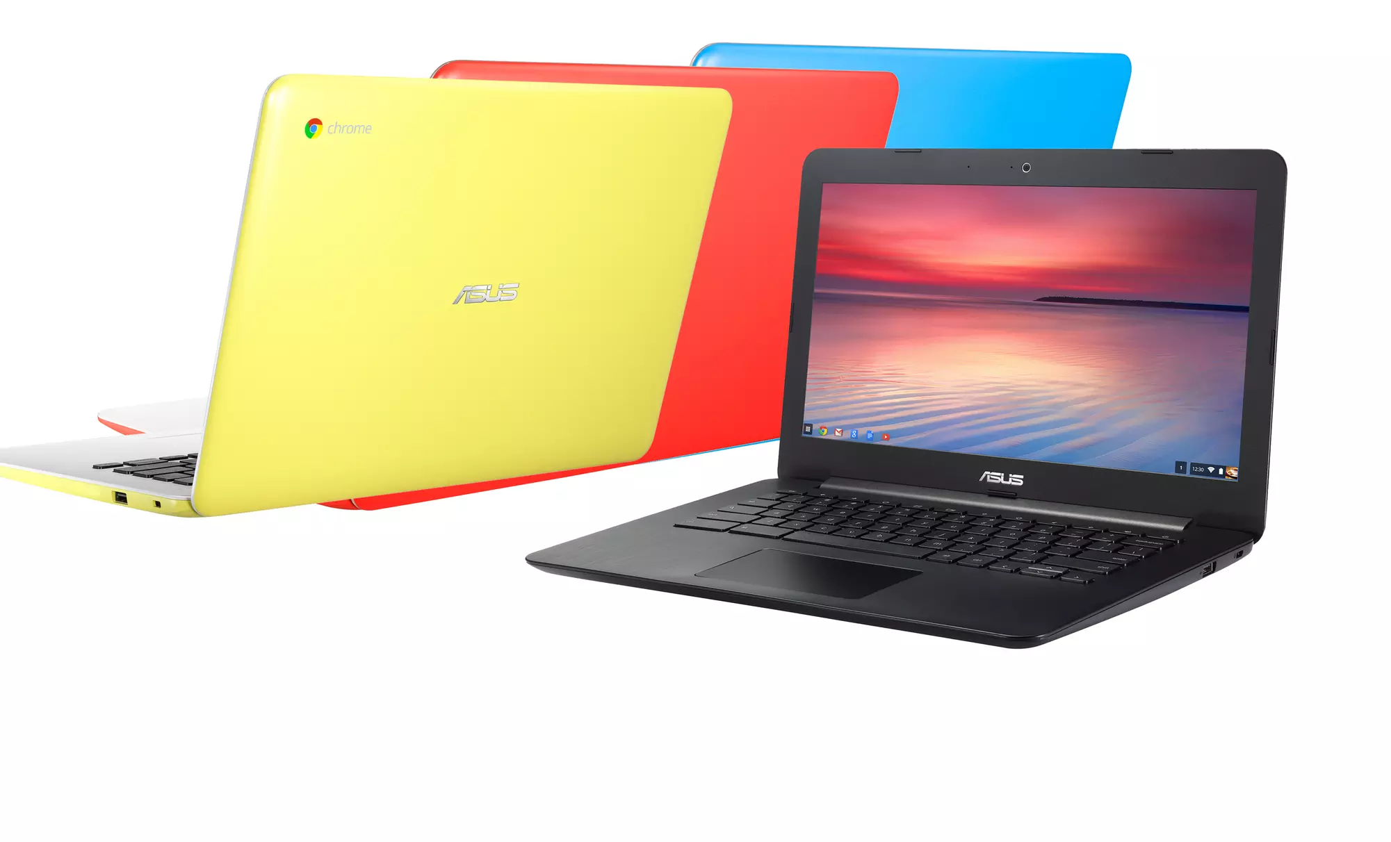 ASUS 13.3" Google Chromebook with a 16GB SSD, 2GB RAM, and Celeron Processor - Primary Image