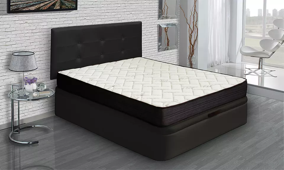 Colchón Eco-Nature con opción a canapé de polipiel y cabecero (envío gratuito) - Primary Image