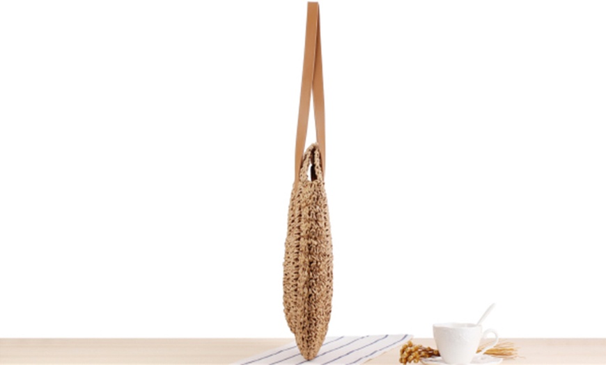 Image 4: Women's Straw Bag