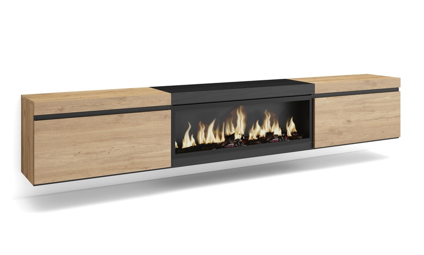 Image 10: Hangend tv-meubel met modern design en veel opbergruimte