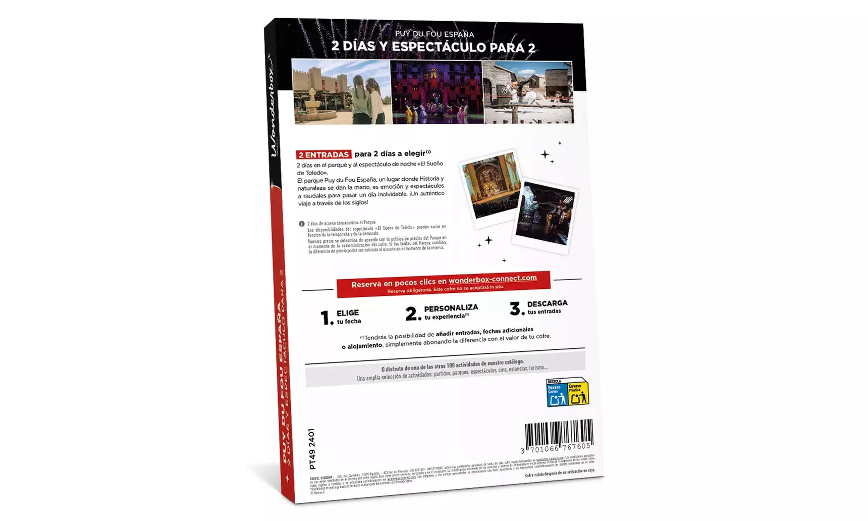 Entradas de 1, 2 o 3 días para 1, 2 o 3 personas a Puy du Fou