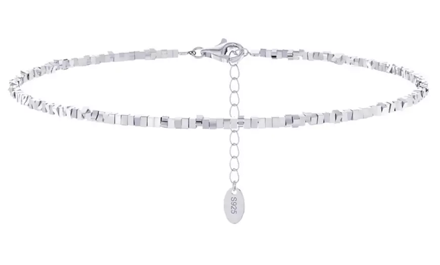 Image 2: Tobillera de plata