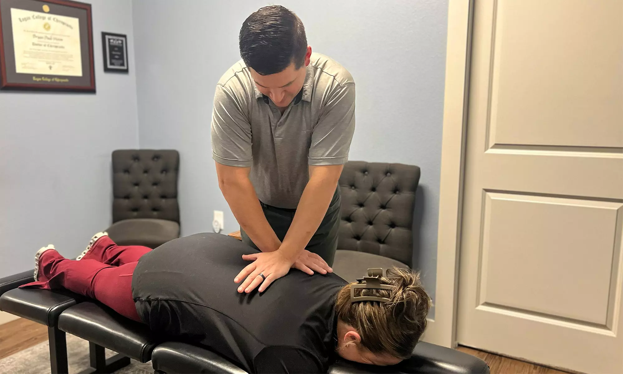 Chiropractic Exam & X-Rays with First Adjustment or Softwave Session