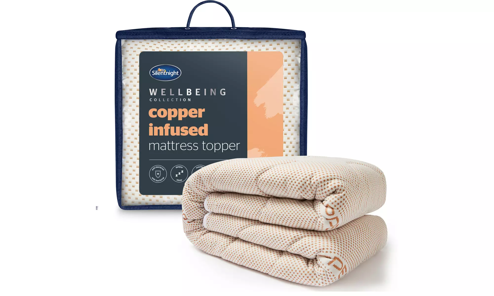 Silentnight Copper Infused Mattress Topper