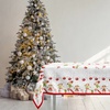 Image 9: Weihnachtliche Baumwoll-Tischdecke