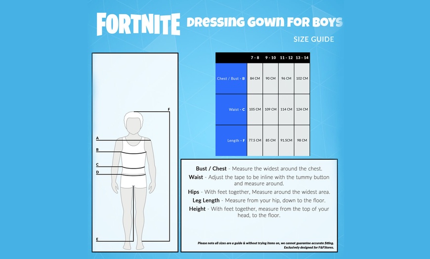 Image 2: Fortnite Dressing Gown