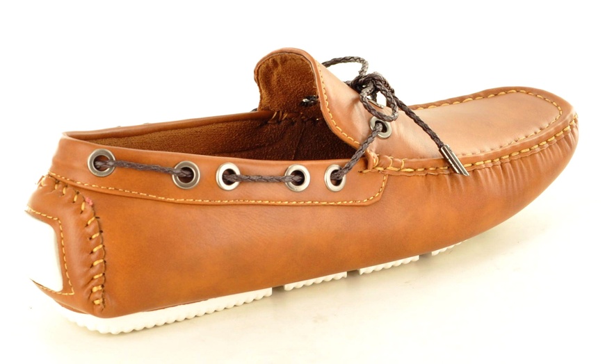 Image 27: Men's Lace-Up Loafers