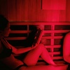 Image 5: Infrared Sauna with Red Light Therapy for 1 or 2 people