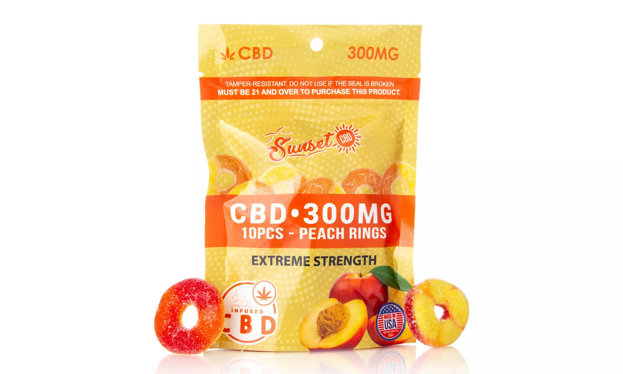 Groupon Exclusive High Potency CBD Infused Gummy Bundles (Kangaroo & Sunset)