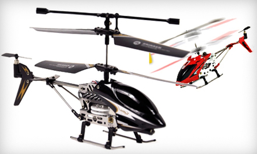 $24 for a Yiboo Mini Metal 7-Inch Helicopter | Groupon Goods