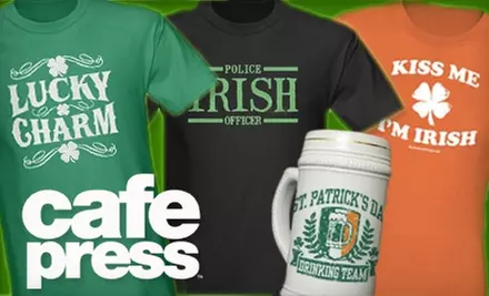 $25 for $50 Worth of Customized T-shirts and Gifts from CafePress - Primary Image