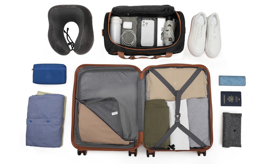 Image 14: Bagaglio a mano in formato cabina con borsa da viaggio 