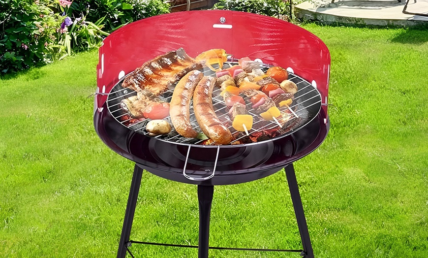 Image 15: Runder oder rechteckiger Grill oder klappbarer Koffergrill