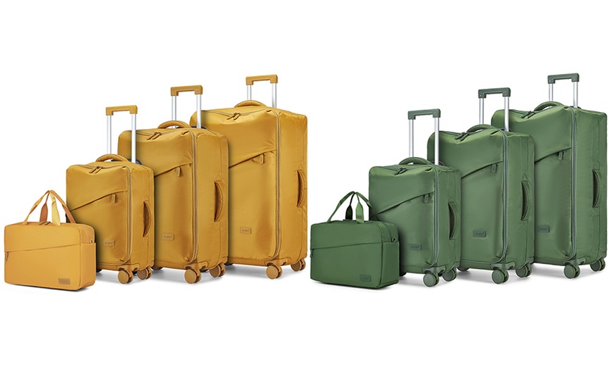 Image 1: Set de bagages avec 3 valises et 1 sac