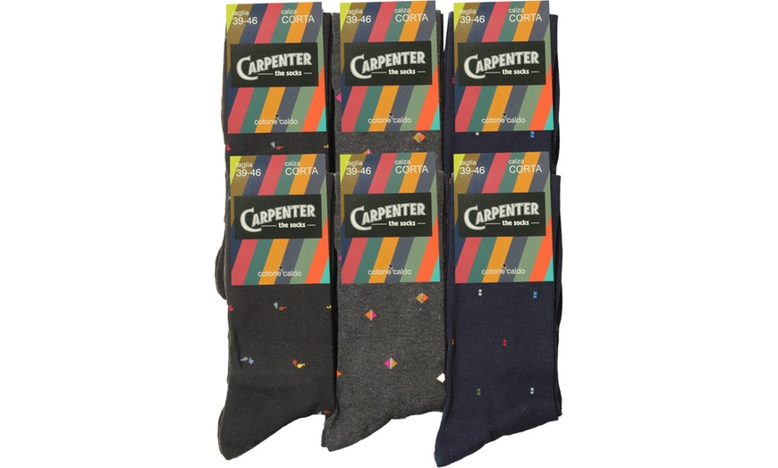 Image 20: Carpenter 6er- oder 12-Pack kurze oder lange Herren-Socken