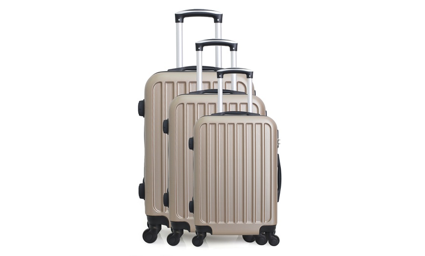 Image 14: Hero Three-Piece Luggage Set