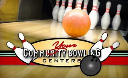 $5 for Three Games of Bowling Plus Shoe Rental and a Small Drink at Community Bowling Centers - Primary Image