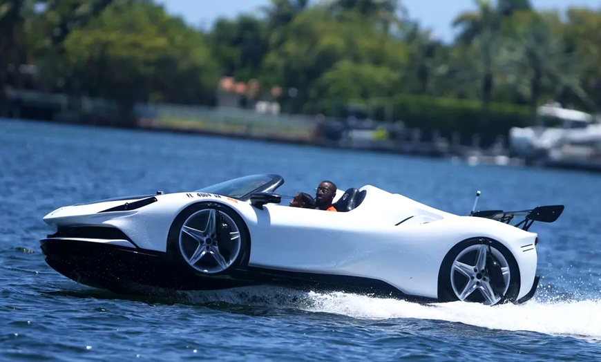 Image 2: Jetcar Thrills, Jetski Combo & Free Boat Ride Packages