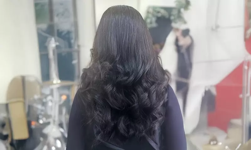 Root Colour, Full Highlights, Toner, Cut & Blow-Dry by Jr/ Sr Stylists