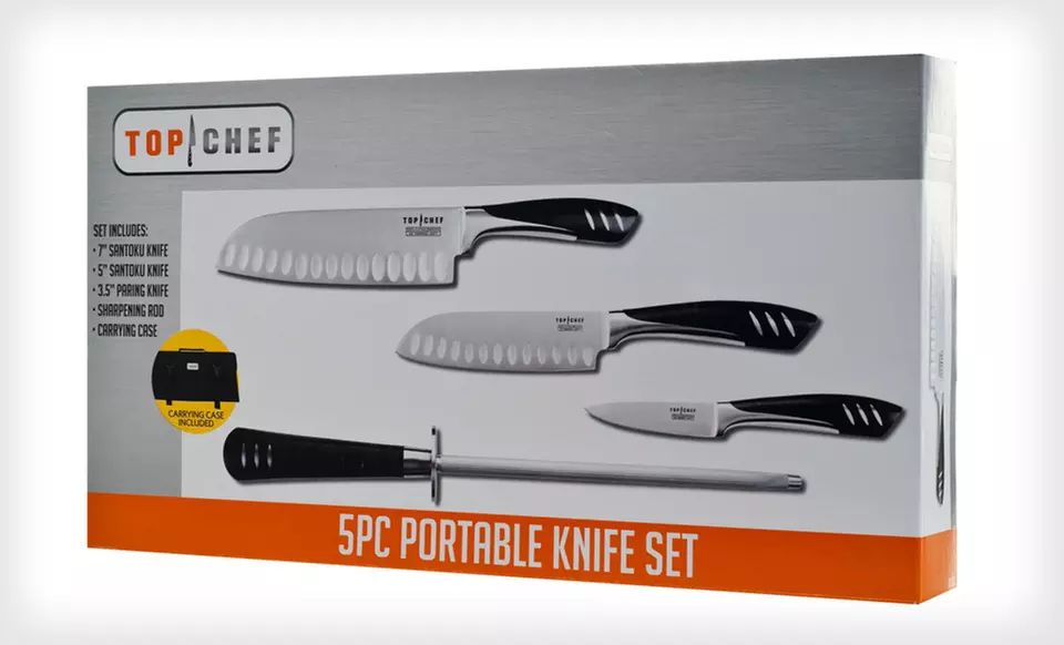 Five-Piece “Top Chef” Knife Sets (Up to 61% Off). Two Options Available. Free Shipping and Free Returns. - Second Medium