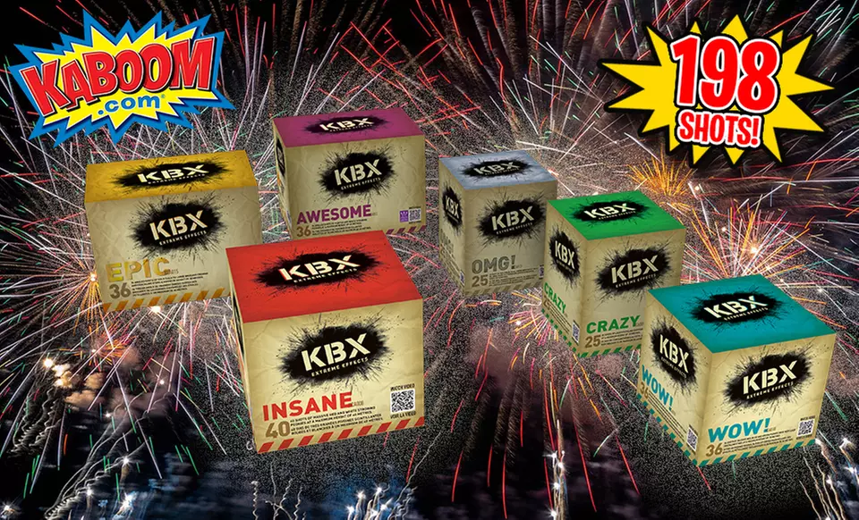 Toward Fireworks, Multi-shot Cakes (Crazy, Wow!, Insane, OMG! & More!)