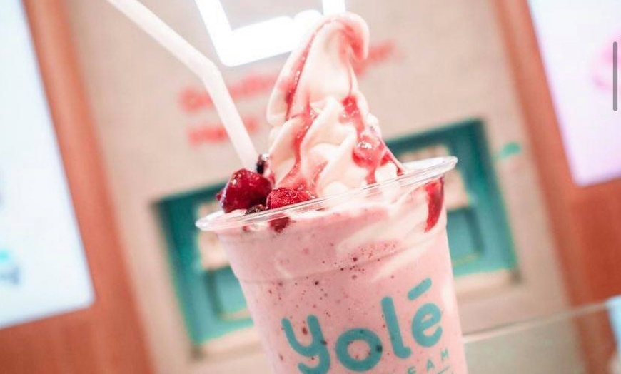 Image 9: Ice Cream, Frozen Yogurt or Bubble Wrap Waffle for 2 at Yolé Ice Cream