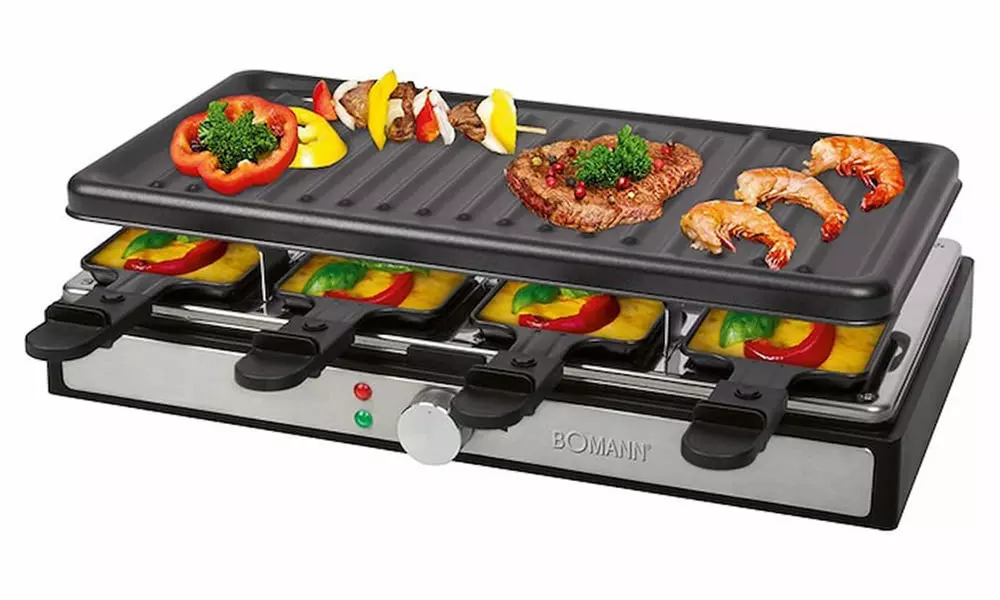 Bomann gourmet grill voor 8 personen