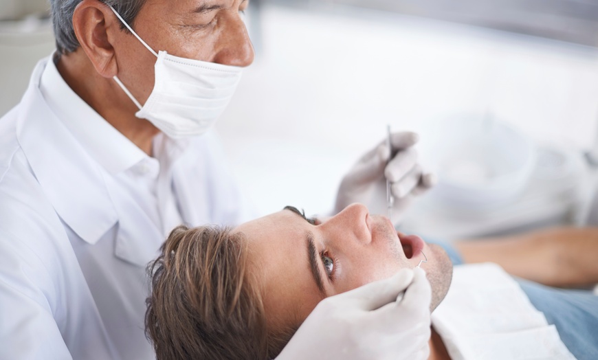 Image 1: $199 for Dental Check-up , Scale & Clean and Two bitewings( X-rays)