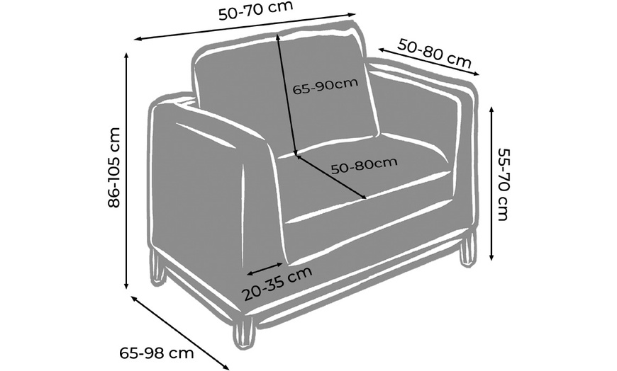 Image 27: Coppia di copricuscini o copridivano bielastico antimacchia