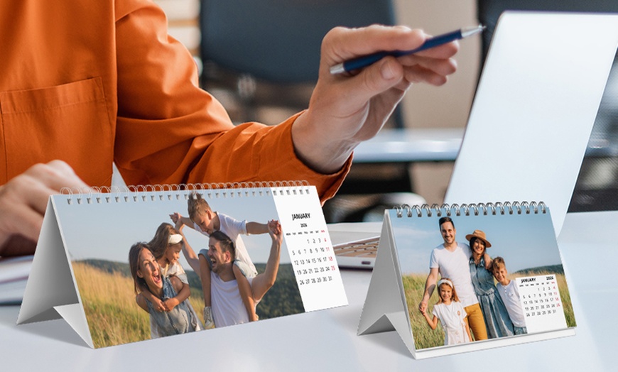 Image 4: Custom Photo Desk Calendars | Canvas On Sale