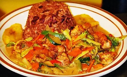 $32 for an Authentic Jamaican Dinner for Two at Sweet Fingers in San Leandro (Up to $71 Value) - Primary Image