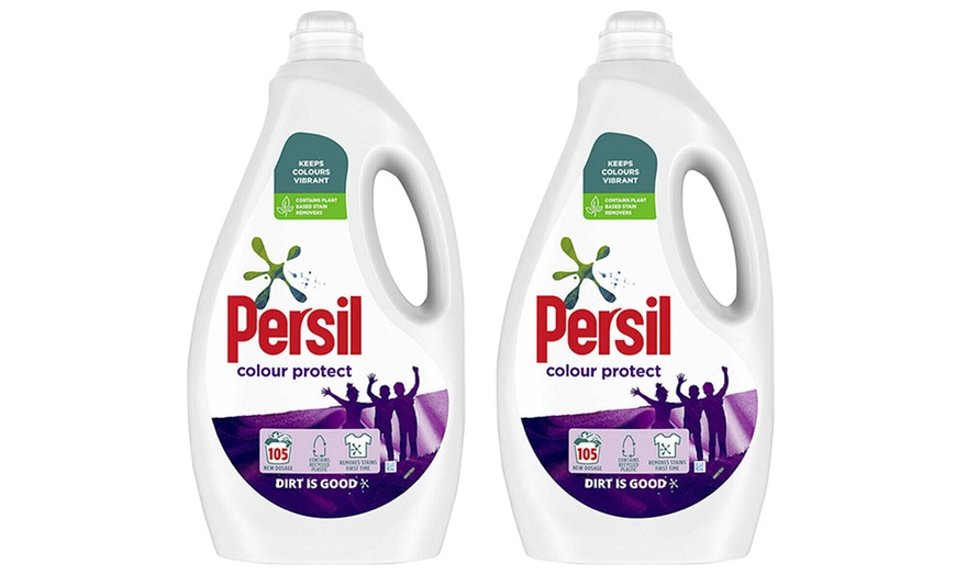 Image 4: One or Two Persil Laundry Washing Liquid Detergents 2.835L 105W