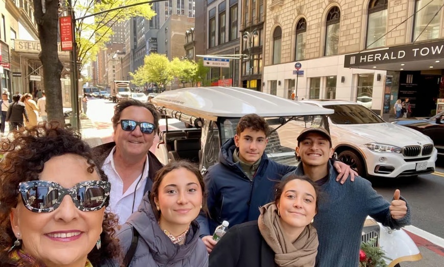 Image 10: NYC Tour in a Vintage E-Cart w/ Photo Stops, NYC Breeze, Iconic Spots!