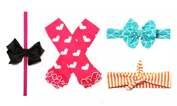 $15 for $45 Worth of Bows, Headbands, Tutus, and Other Girls' Accessories from My Posh Princess - Primary Image
