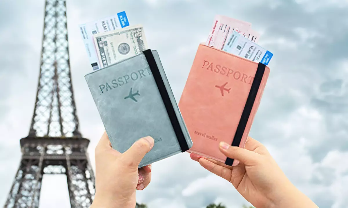 RFID Blocking Passport Holder: 1Pcs from Sensual Sale (Up to 34% Off) - Primary Image