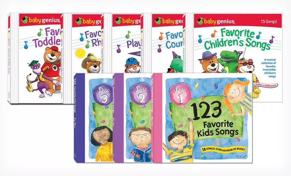 $18.99 for the Baby Genius 8-CD Favorites Collection ($80 List Price). Free Shipping and Returns. - Primary Image