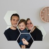 Image 5: Personalisierbare Foto-Wandbild über 5, 6, 8 oder 12 Hexagone