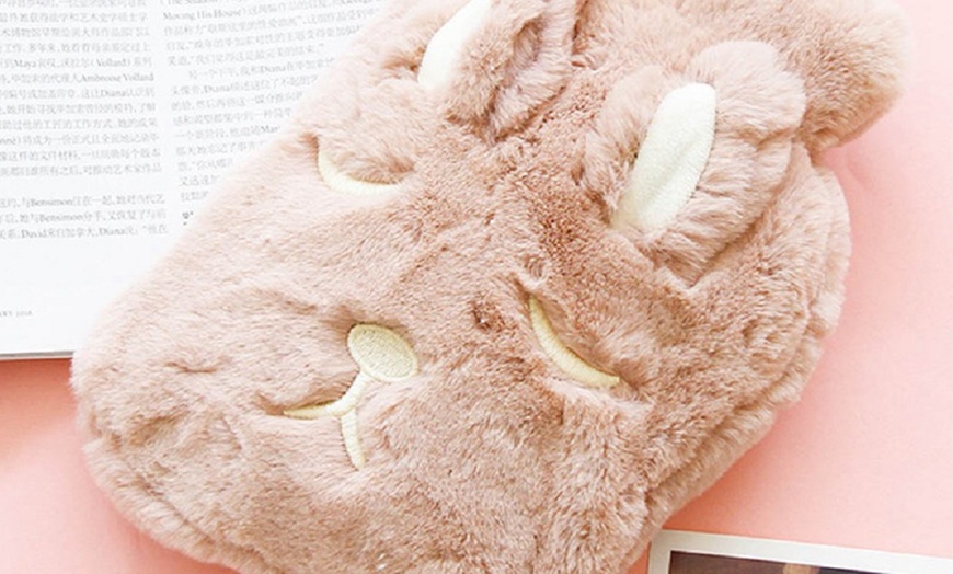 Image 9: Plush Hot Water Bottle