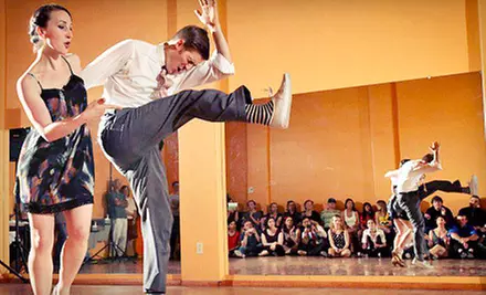 One Month of Swing-Dance Lessons for One or Two at The Lindy Project (Up to 58% Off) - Primary Image