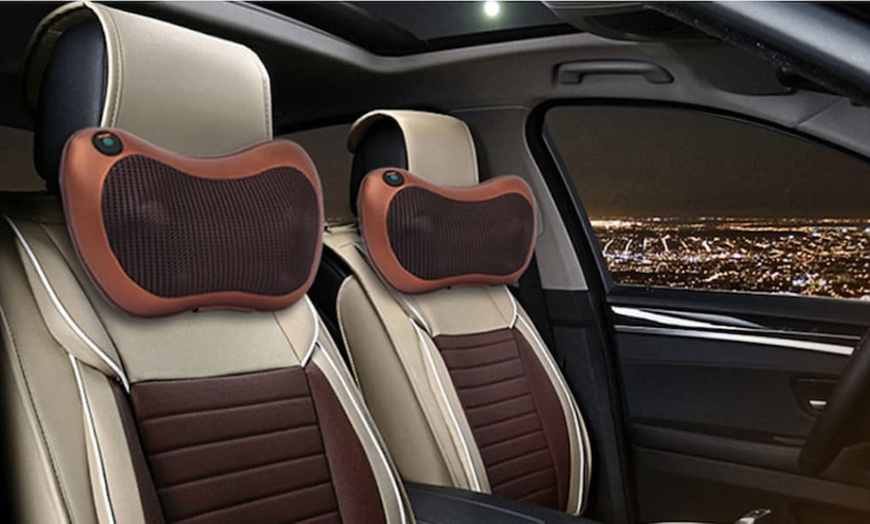 Image 2: Coussin massant chauffant "Shiatsu" d'Herzberg