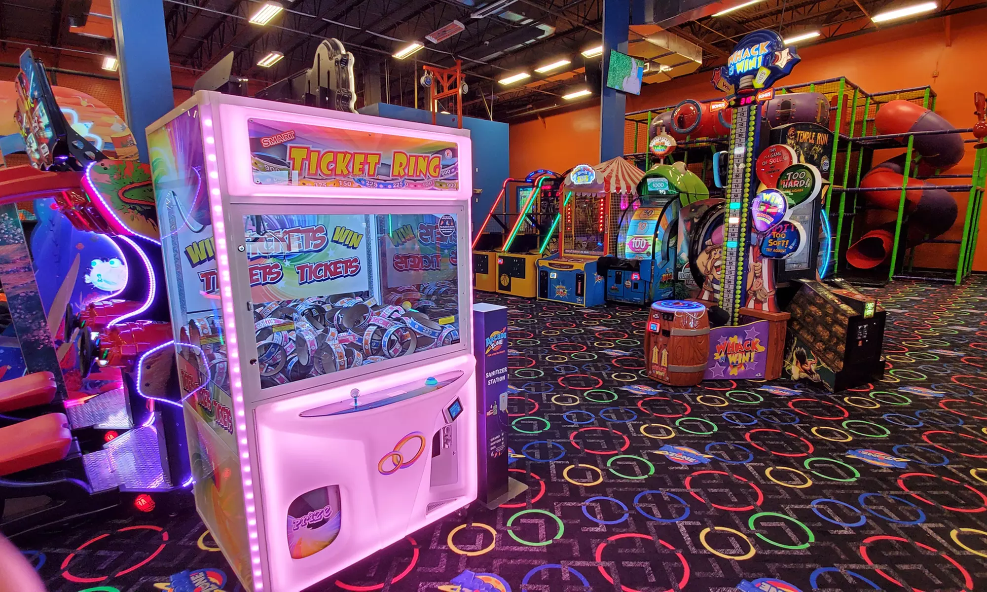 Orange, Blue or Gold All Day Play Pass at Arcade Zone Trampoline Park (Up to 31% Off) - Primary Image