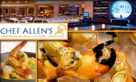 $25 for $50 Worth of Dinner and Wine at Chef Allen's - Primary Image