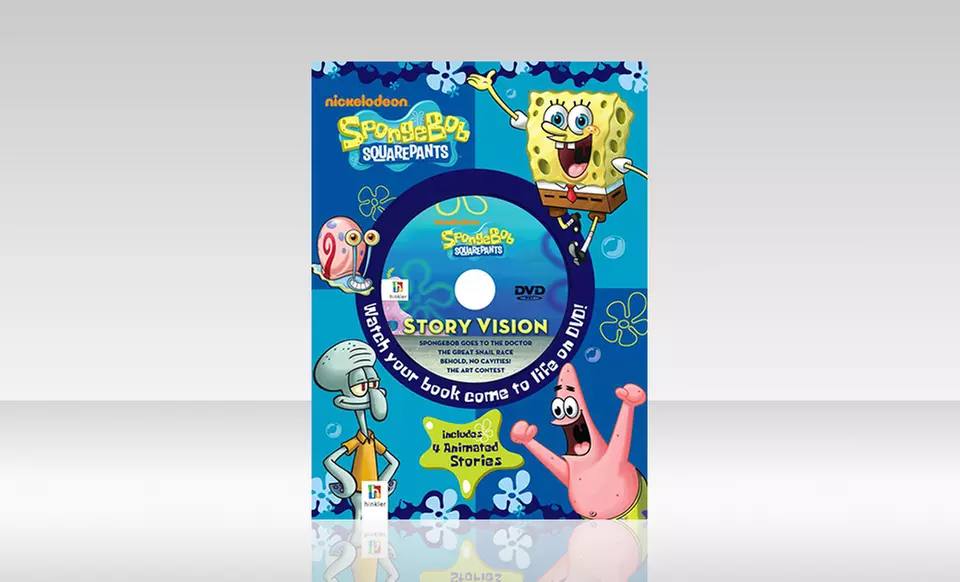 Nickelodeon Story Vision Dora the Explorer and Spongebob Squarepants Book and DVD Sets - Second Medium