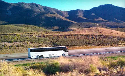 $55 for a Round-Trip Luxury Bus Ride to Las Vegas from Lux Travel Group ($149 Value) - Primary Image